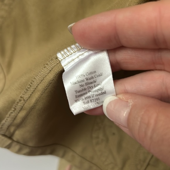 Johnny Was Embroidered Floral‎ Jacket Coat Size Small Tan Khaki Pink Green - Picture 8 of 8